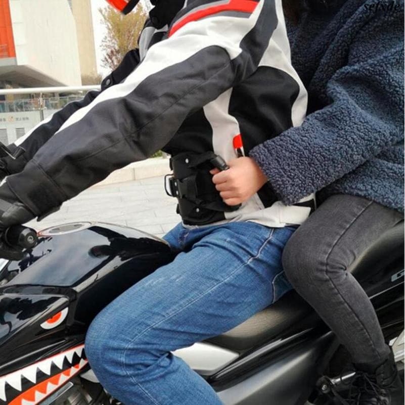 Passageiros Traseiros Do Carro Da Motocicleta Que Amarram Com Segurança Acessórios De Corda