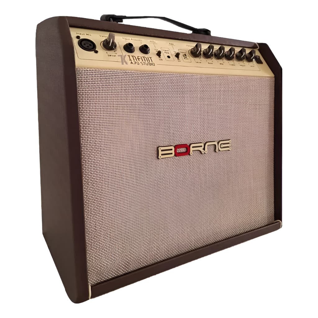 Cubo Amplificado Borne Violão Infinit A70 Studio 70wrms