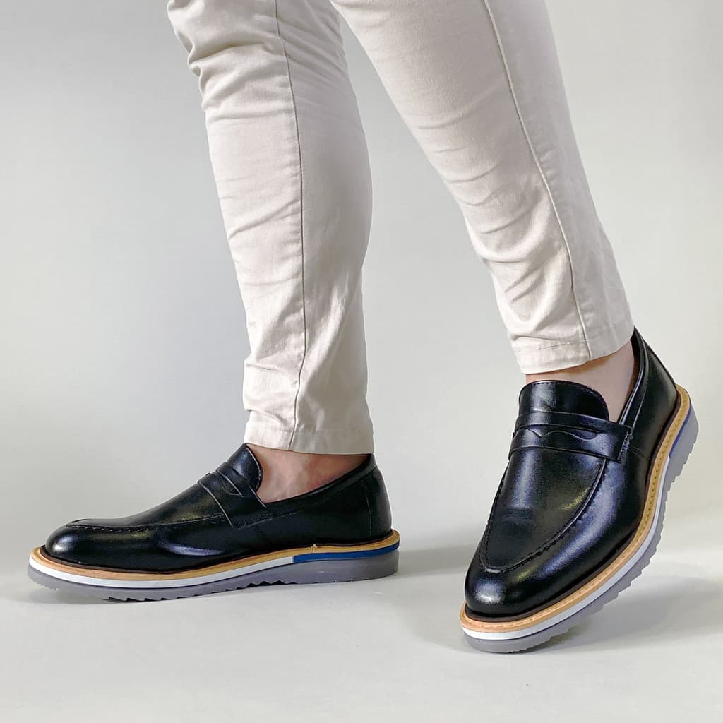 Sapato Masculino Loafer Tratorado Premium Classic Estilo Moderno Casual Social Conforto e Qualidade