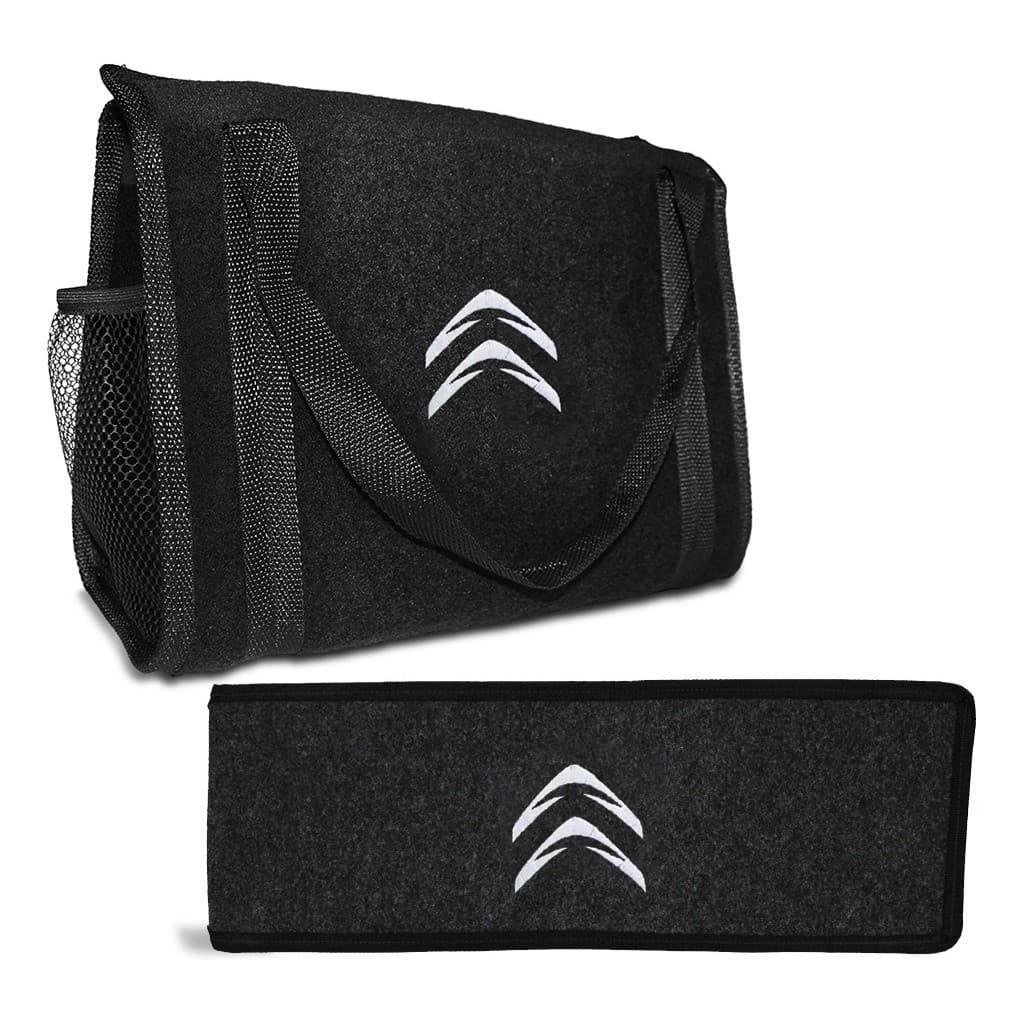 Bolsa Organizadora Porta Mala Citroen C3 C4 Porta Triangulo