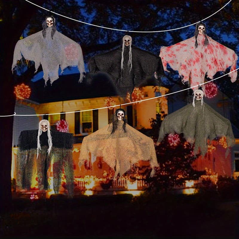 Decorações De Halloween , Festas Fantasmas , Pequenos Pendurados , Bandeiras Suspensas , Pátio , Varanda , Decoração Ao