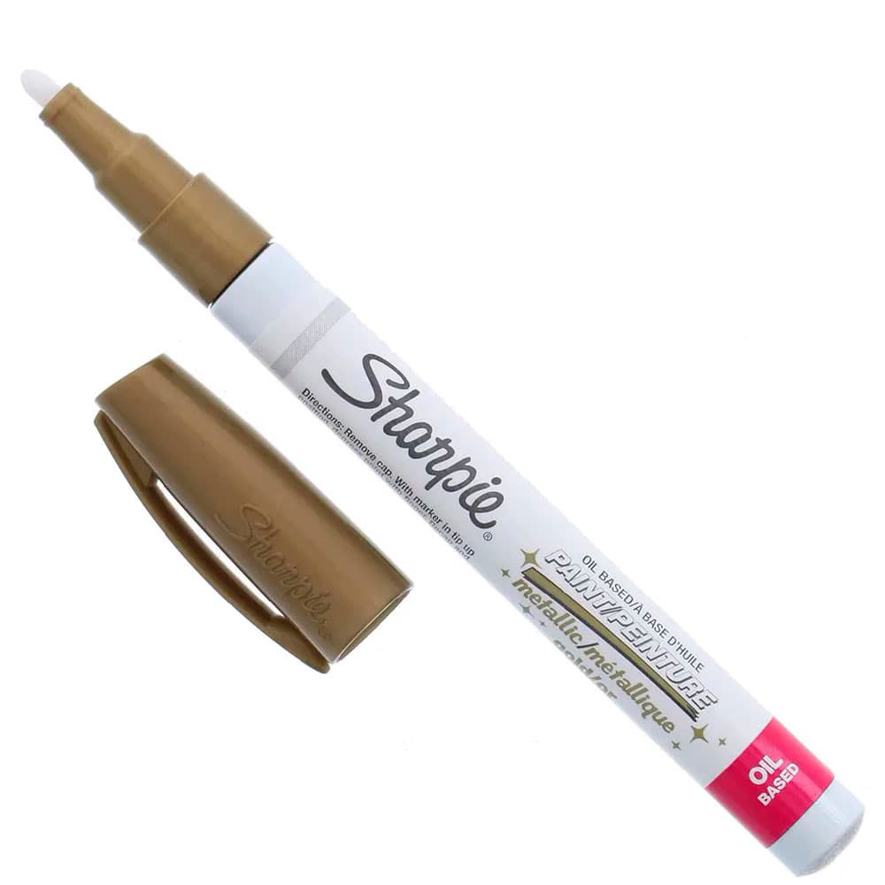 Marcador Permanente Metalico Sharpie Paint Oil Fina