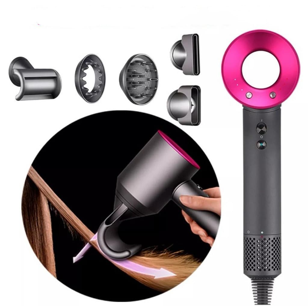 Secador De Cabelo Supersônico Profissional 5 Em 1 Inova