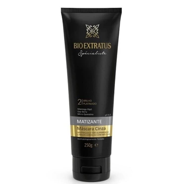 MÁSCARA  ESPECIALISTE MATIZANTE CINZA  250G - BIO EXTRATUS
