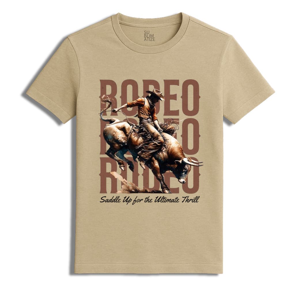 Camiseta Masculina Rodeo Country Slim 100% Algodão