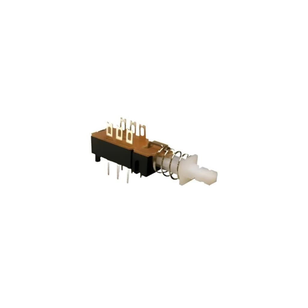 Chave Push Button 6 Terminais Com Trava Kzj 2x2