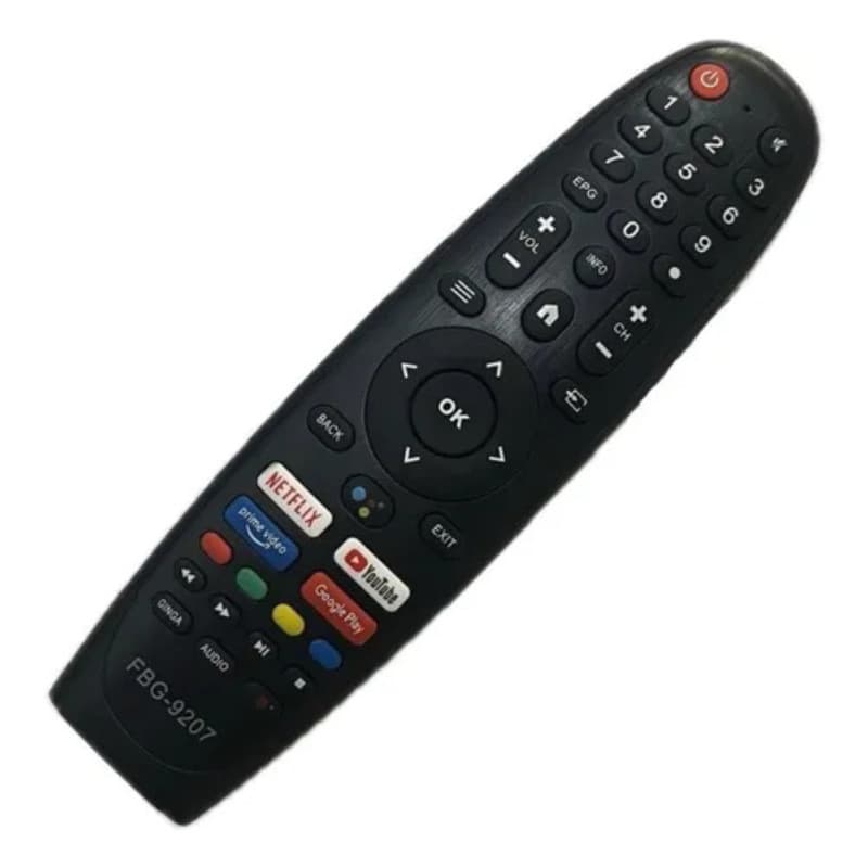 Controle Remoto SMART compatível com Tv MULTILASER- MODELO-9207