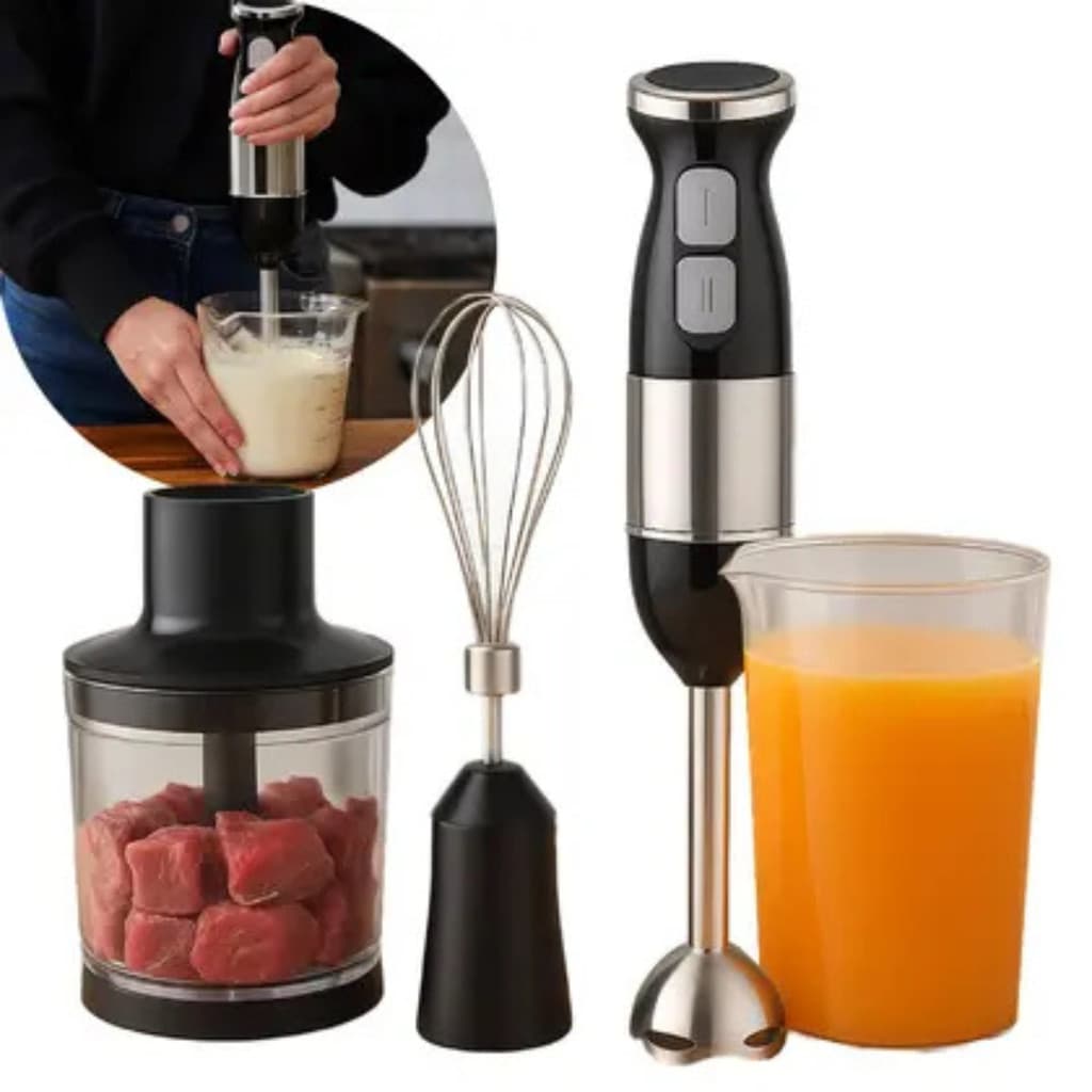 Mixer Turbo Vertical 4 Em 1 400W Inox Linha Premium