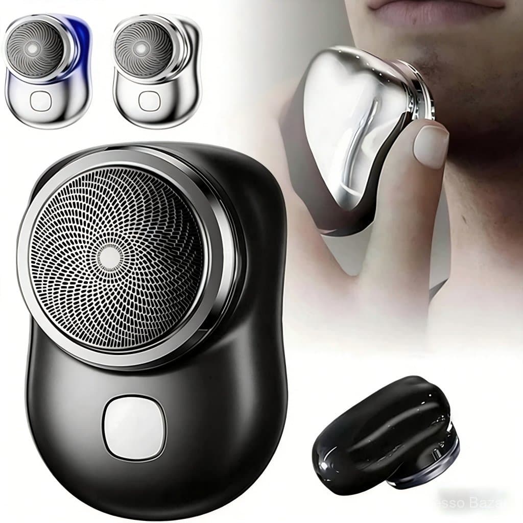 1/2/3 Unidades  Mini Aparador Preto Barba Perfeita Com Potencia Maxima E Limpeza Facil Para Um Corte Suave E Eficaz