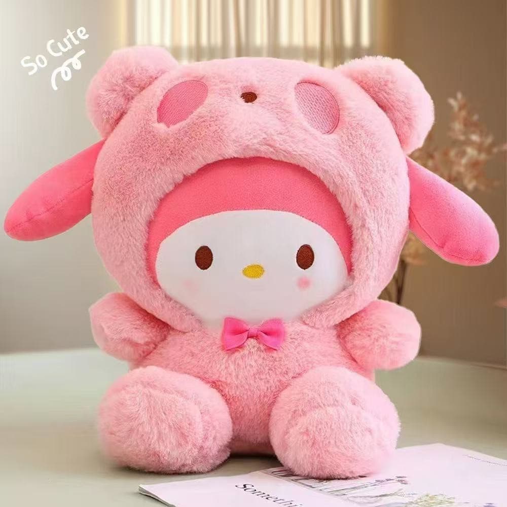 Brinquedo de pelúcia Sanrio 25 cm – Kuromi, My Melody ou Cinnamoroll |     Presente Fofo e Colecionável XUSA