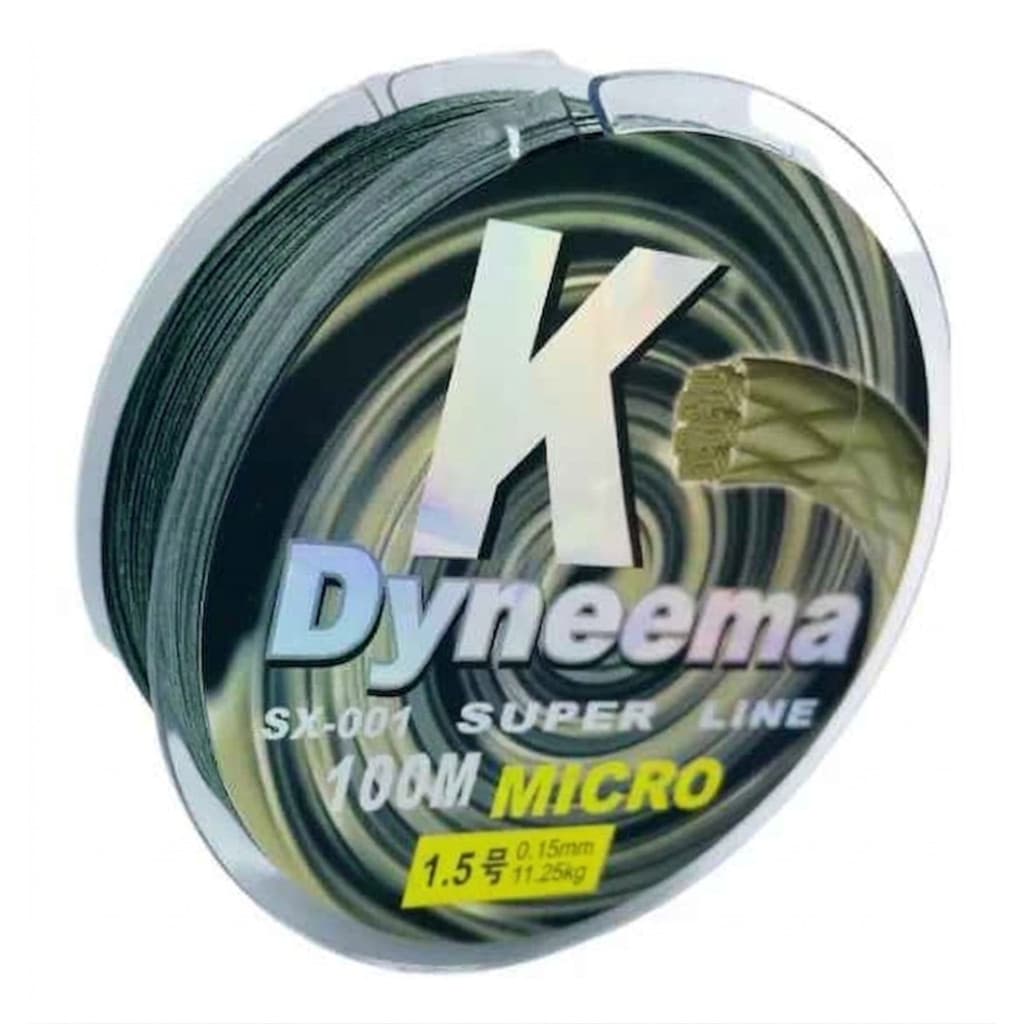 Linha Multifilamento Dyneema 100m Alta Performance