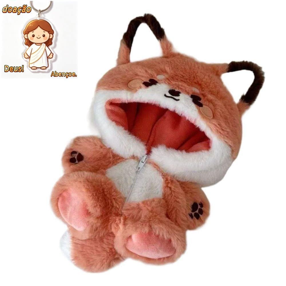 SUBEI Roupas De Bebê , Boneca De Pelúcia De 20 Cm , Roupa Fofa De Coelho Animal Macacão Fantasia