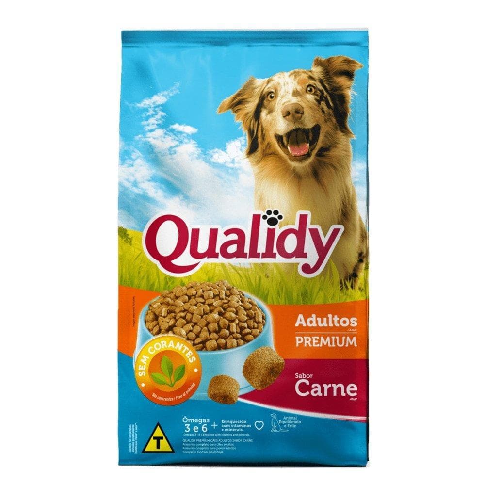 Ração para Cães Qualidy Premium Adultos Carne 10,1kg