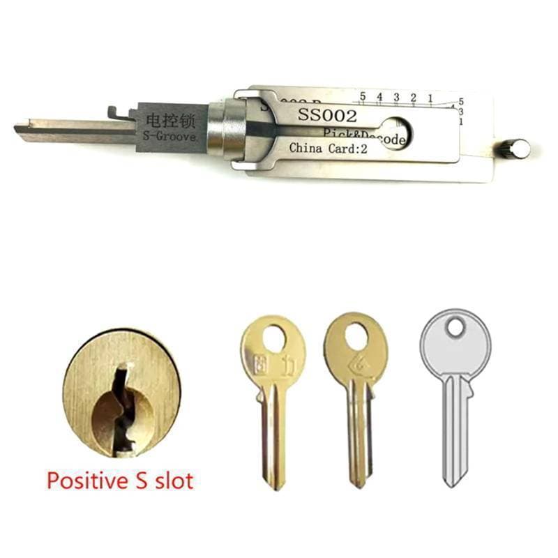 Spe 2 Em 1 Ferramenta SS002 Ferramentas Para Porta Doméstica Civil Los FE