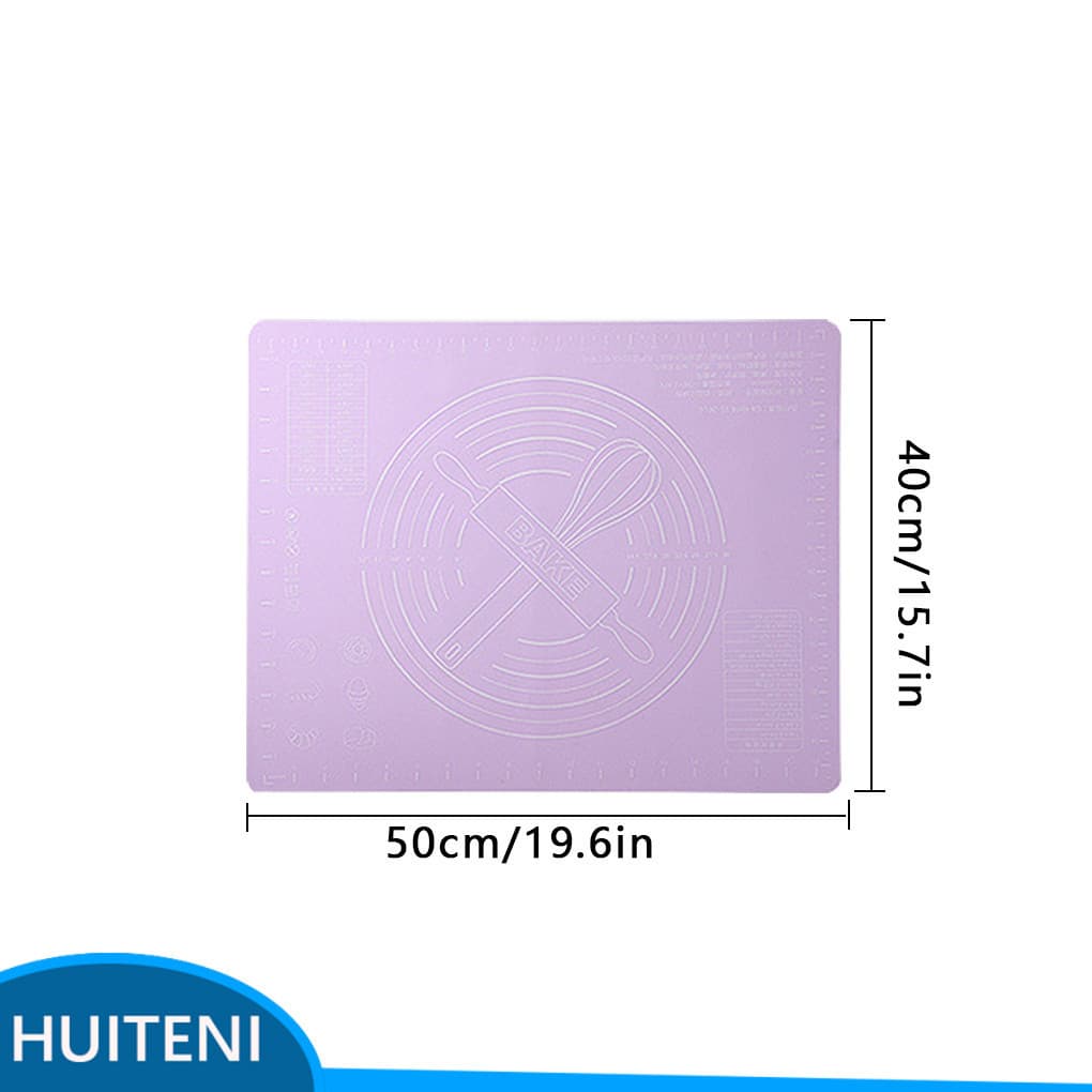1pc Esteira De Silicone Forro De Cozimento Forno Almofada De Isolamento Fabricante Pastelaria Amassar Rolamento Acessóri