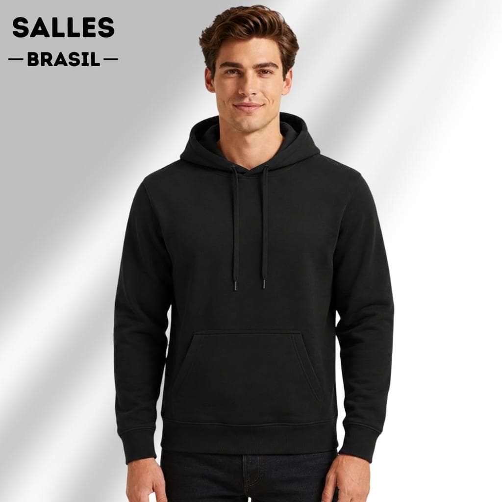 Moletom Masculino Liso Minimalista | Estilo Moderno | Conforto Máximo para o Frio