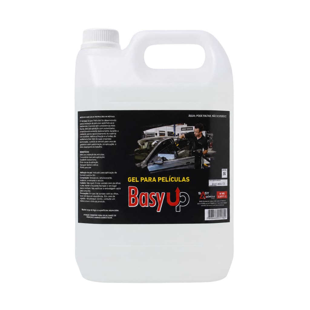 Gel Para Peliculas Automotivo e Residencial 5 Litros BasyUp