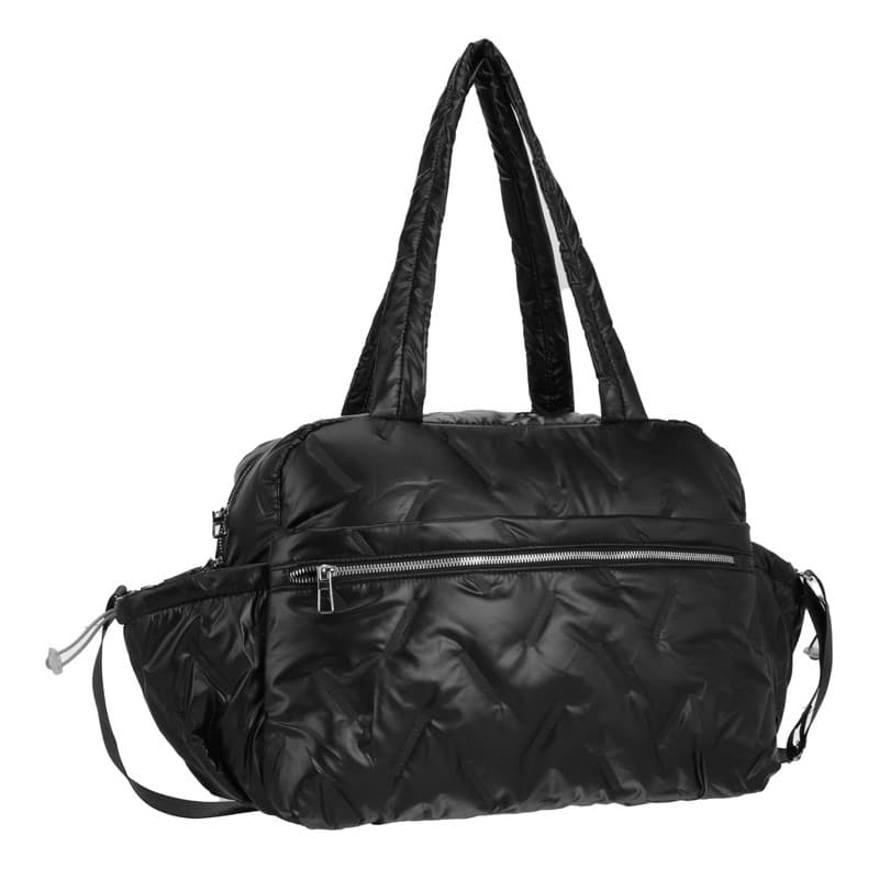 Bolsa Feminina Puffer Acolchoada Estilo Utilitária Grande Leve
