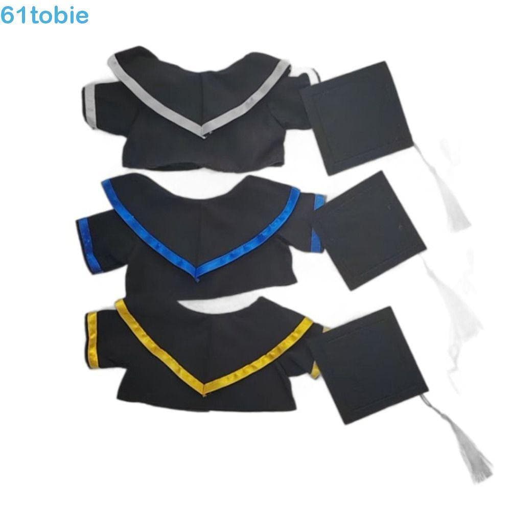 Roupas De Formatura De Boneca TOBIE , Urso Animais De Pelúcia Feitos À Mão ,