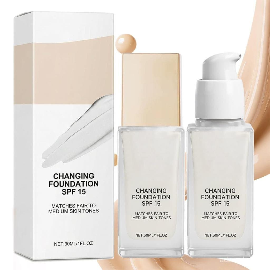 ColorChangingFoundationforMature,HydratingandLightweightLiquidFoundations,InstantlyAdaptstoYourTone,BuildableLighttoMedi