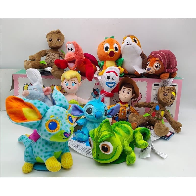 Loja Disney JAMXUN "Ratatouille" Chef Remy, Novo Brinquedo de Pelúcia Magnético para Ombro e Outras Bonecas PKLV L3IF F2