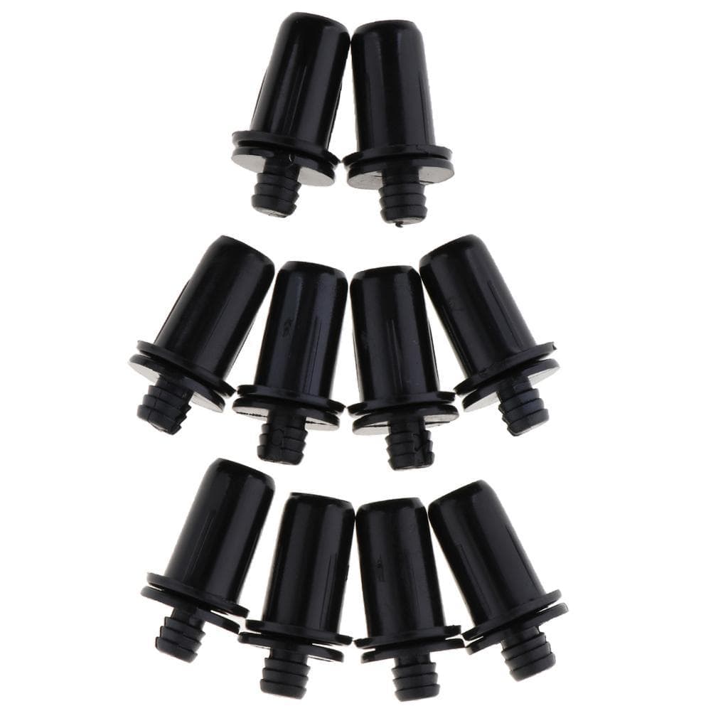 [hellery] Kits De Fixadores De Pressão De 10 Peças Para Capa De Malha De Alto-Falante/Caixa De Estante , Duráveis E Flex