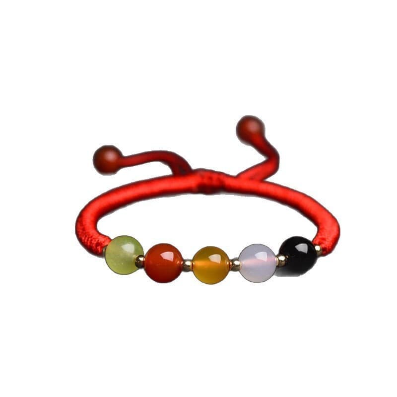 [Estilo Sofisticado] Pulseira de Sorte/Joia/Artesanal/Feminina/Presente/Elegante/Acessório