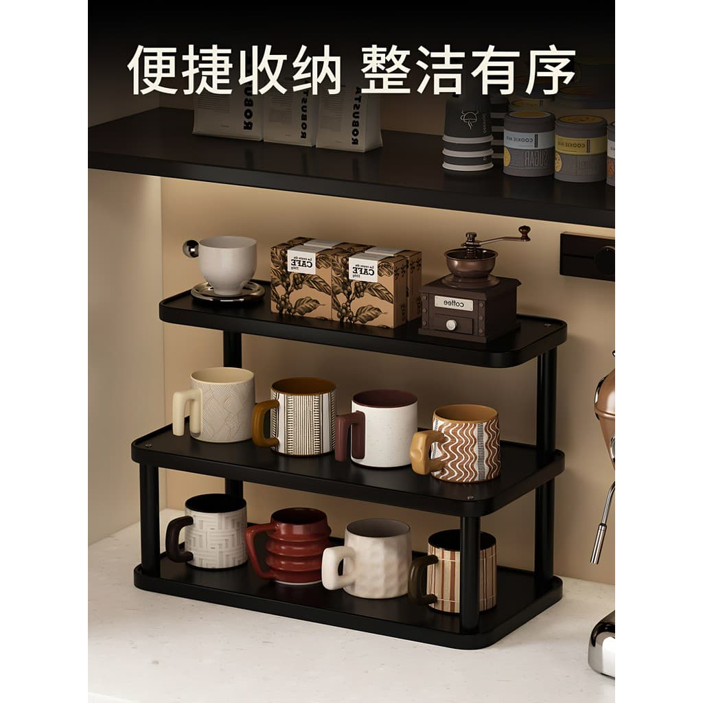 Rack de armazenamento de copos de mesa, mesa de jantar, bancada, Bar, copo de água de vidro, caneca, conjunto de chá, ra