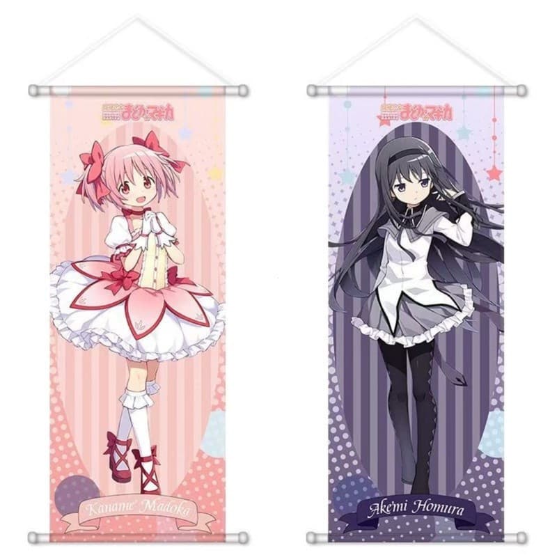 Pôster em Tela e Pintura Decorativa da Garota Mágica Madoka 2025, Adequado para Pendurar em Paredes DJPW NIC0