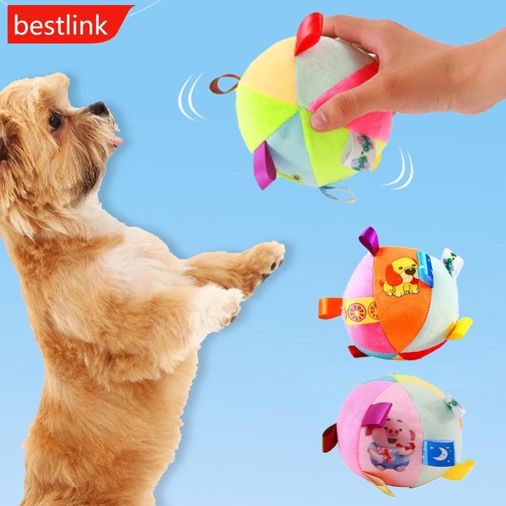 Brinquedo interativo para cães BESTLINK, adequado para treinamento de filhotes, alívio do estresse e durável SCYB.