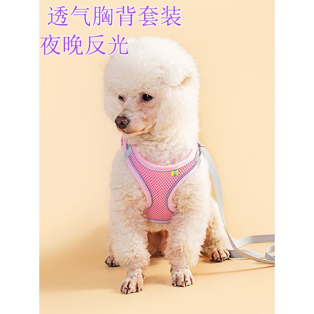 Coleira para cachorro tipo colete pequeno e médio porte, coleira para caminhada de cachorro, alça peitoral, pelúcia, Bic
