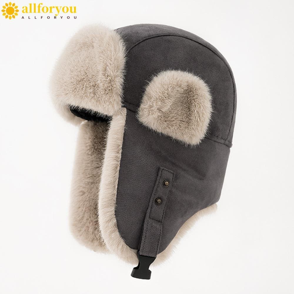 ALLFORYOU1 Chapéu Lei Feng , Quente De Inverno Para Proteção De Ouvido Do Nordeste Frio , Gorros Coreanos De Pelúcia Esp