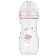 MAMADEIRA EASY FLOW NUVEM ROSA 270ML BUBA