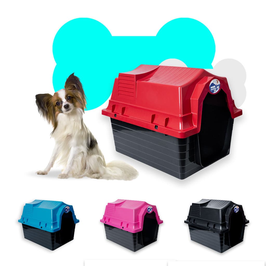 Casa Para Cachorro Casinha Pet N3 Para Cachorro De Pequeno Porte - Unishop