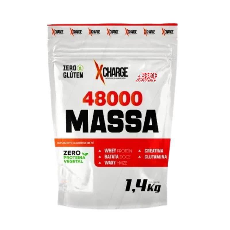 Hipercalórico Massa 48000 Zero Lactose (1,4Kg) - Xcharge