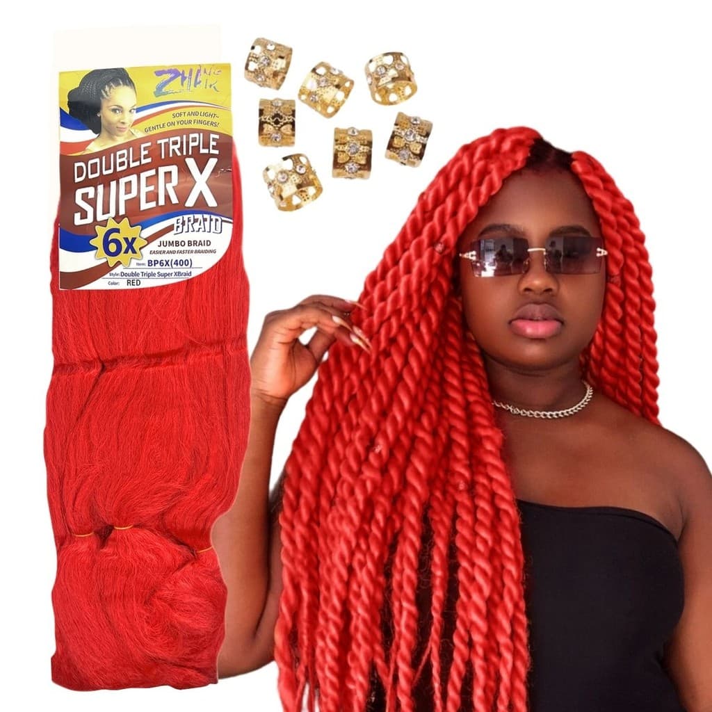 Cabelo Jumbo Super x Tranças Gypsy Crochet Braid Box Fulani