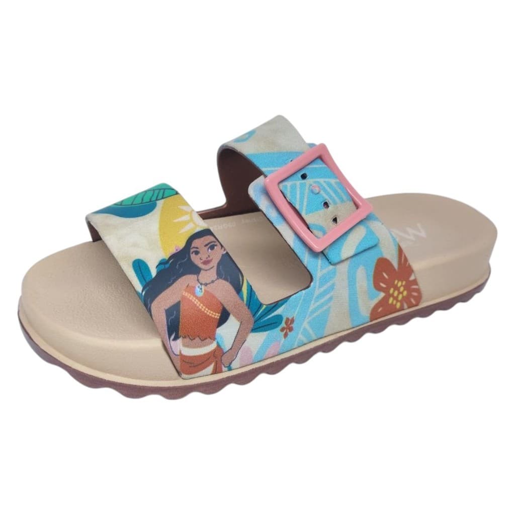 Chinelo Infantil Menina Slide Disney Moana Grendene Kids