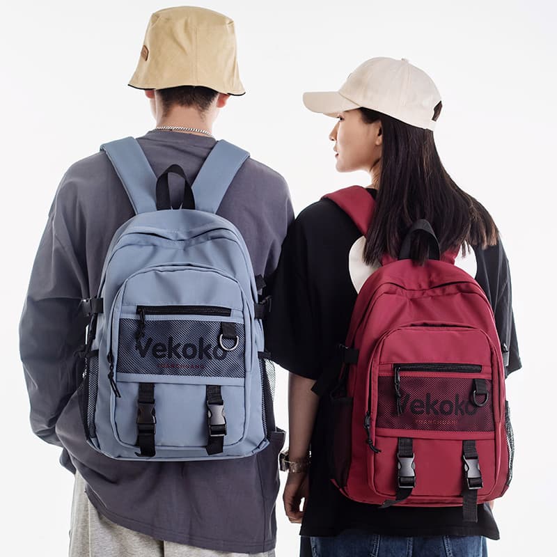 Mochila estilo americano de grande capacidade, mochila Casual legal para homens e mulheres, estudantes do ensino médio,