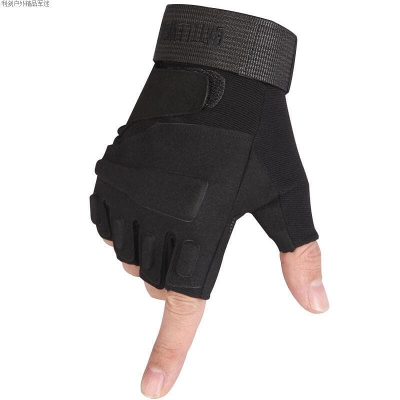 Black Hawk Luvas Táticas de Meio Dedo Homens Verão Ao Ar Livre À Prova de Vento Esportes Fitness Forças Especiais Ciclis