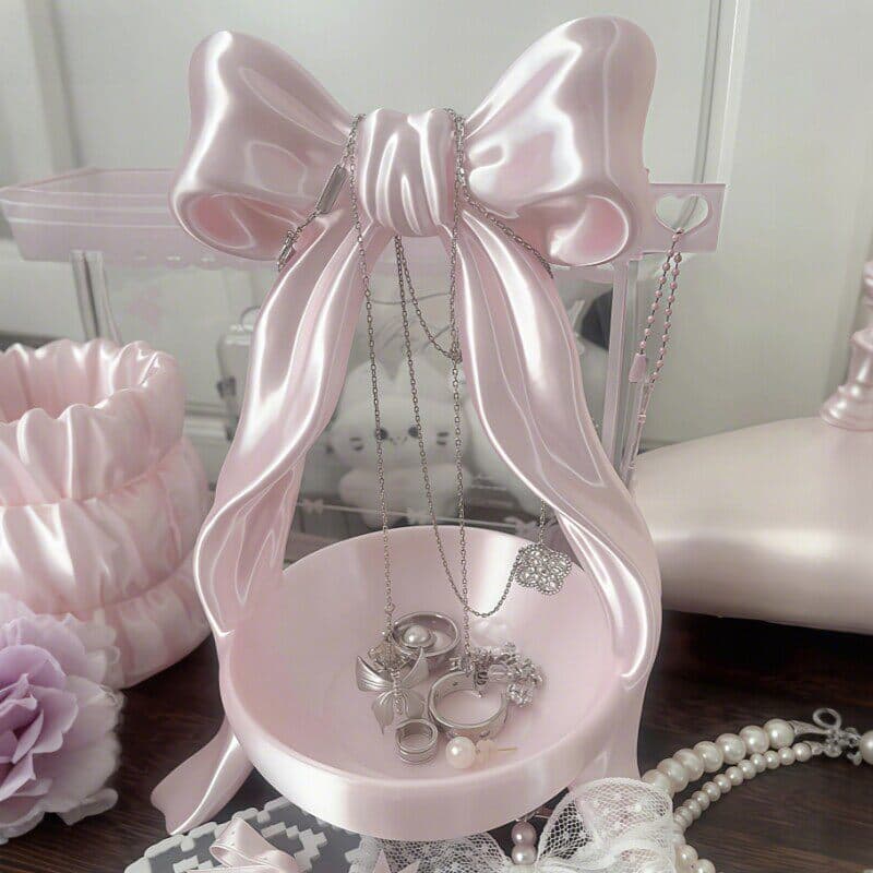 Suporte de joias de princesa!Arco jóias suporte doméstico Desktop cômoda criativo colar anel expositor