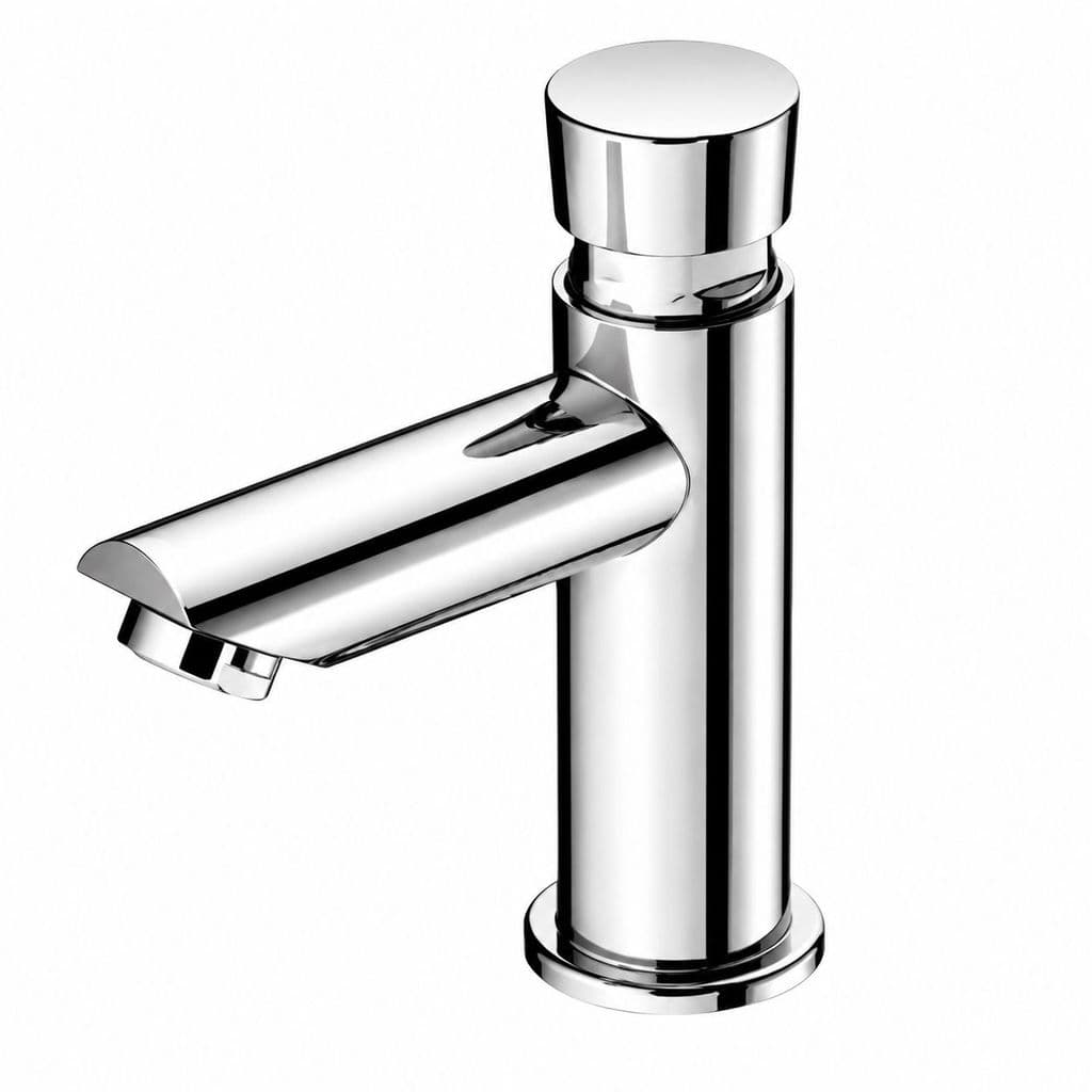 Torneira para Banheiro Lavatório Automática Temporizada Cromada 7100 Cromado