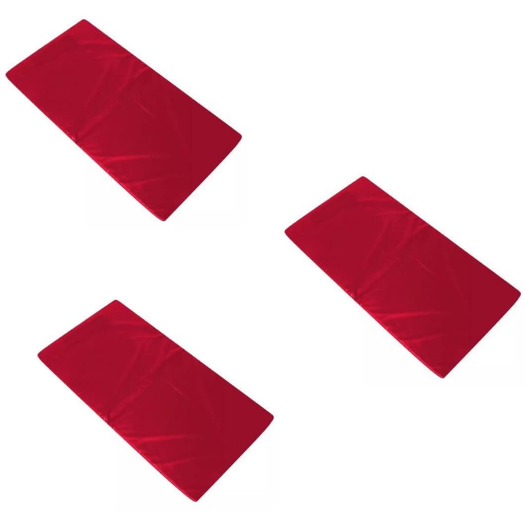 Desconto Kit 3 Colchonete VERMELHO Academia / Yoga / Pilates / - 90x40x3cm SC