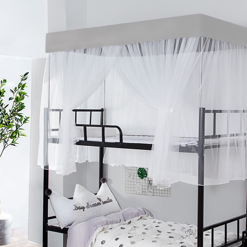 Rede mosquiteira dormitório estudantil beliche superior inferior Universal 1m beliche superior cama de solteiro padrão s