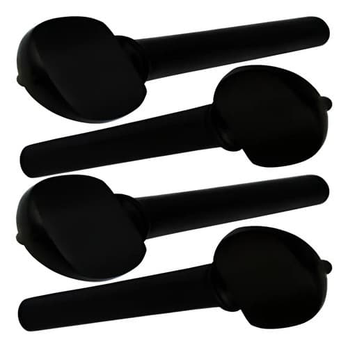 4 Cravelhas Violoncelo 4/4 Ébano Hill Preto Dominante