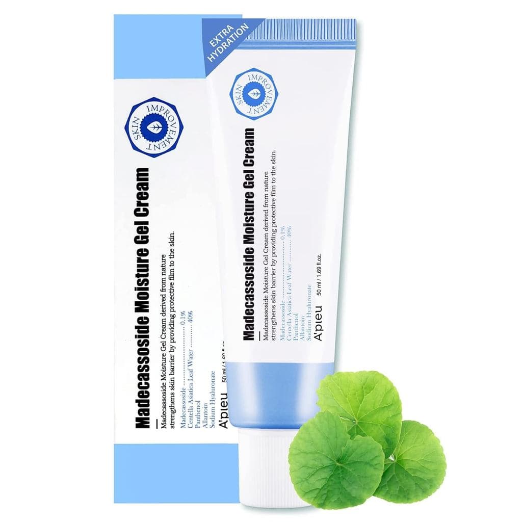 A'PIEU Madecassoside Moisture Gel Cream - Hidratante Coreano para Barreira de Hidratação com Centella Asiática, Hidrataç