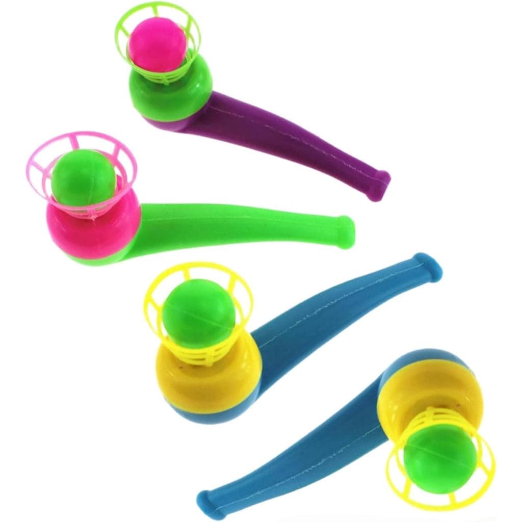 Kit de 4 Bolas Flutuantes Coloridas para Sopro, Kits de Sopro e Equilíbrio de Bolas Flutuantes, Kits de Sopro para Alívi