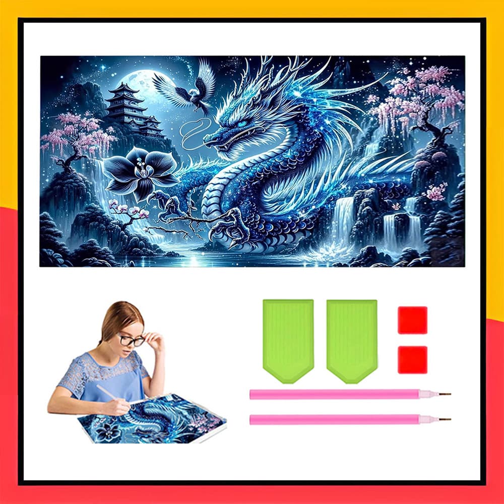 Conjunto de pintura diamante faça você mesmo pintura diamante quadrada 5d