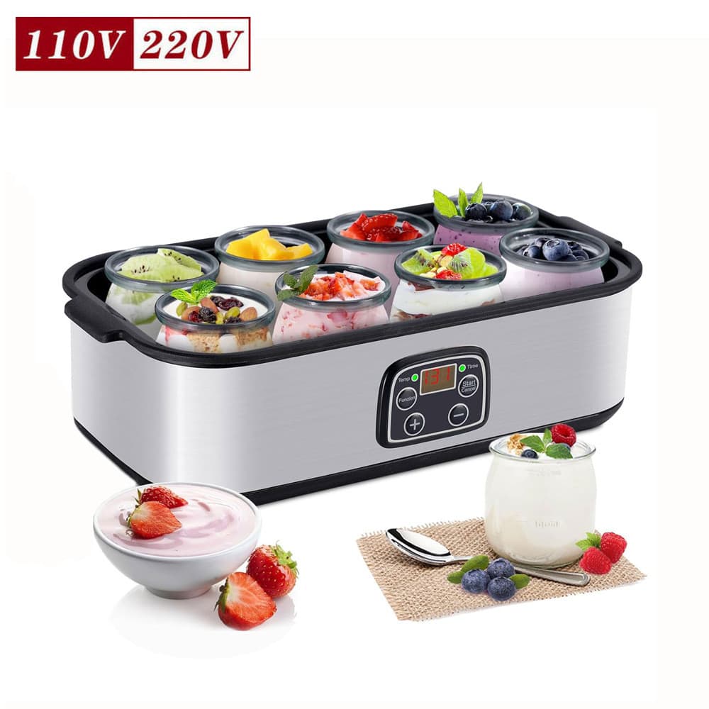 Máquina de iogurte caseiro 230V, fabricante de Milkshake, China, Hong Kong, reino unido, Singapura, fabricante de fermen