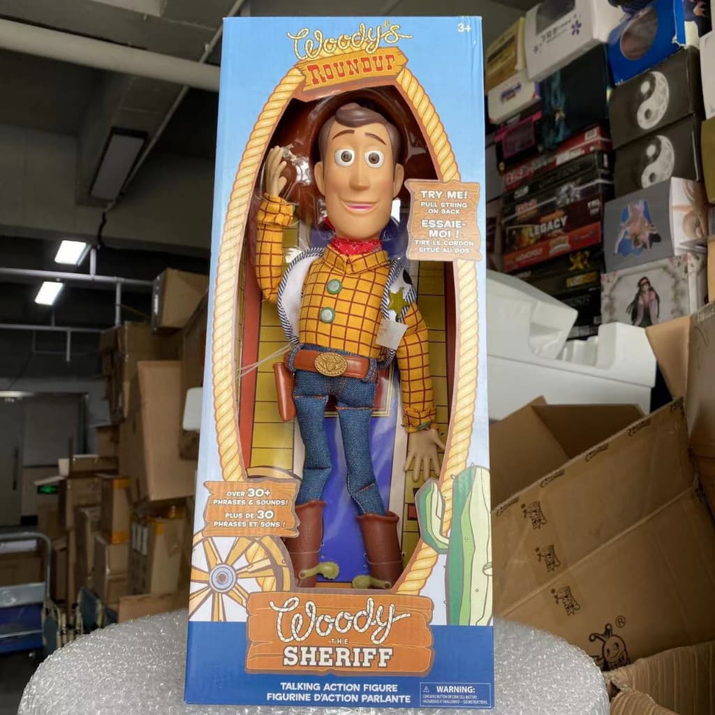 Figuras De Ação De Brinquedo Infantil Falando Woody Jessie , O Xerife