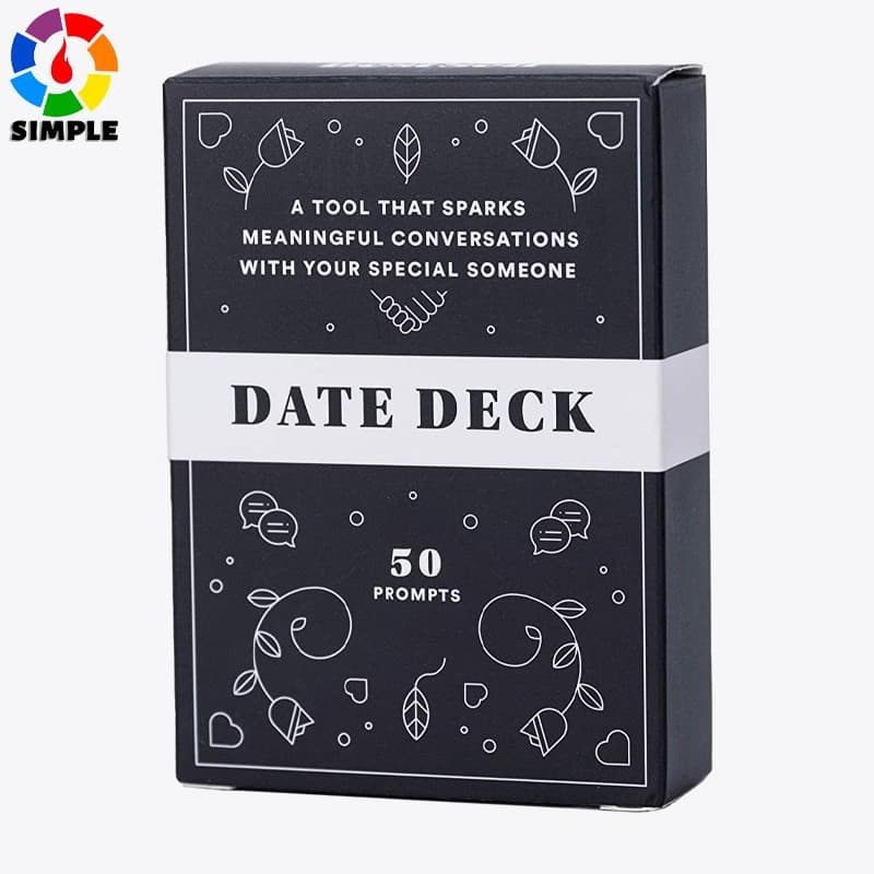 BestSelf Co. Date Deck - Thought-Provoking Conversation Starter Cards - Couples Game